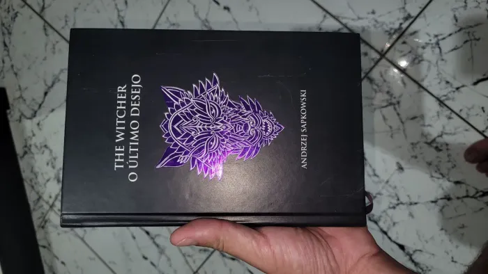 O último desejo -The Witcher - (capa dura), de Sapkowski, Andrzej, vol. 1.