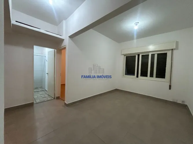 Apartamento para alugar 1 quarto frente mar Boqueirão Santos/SP