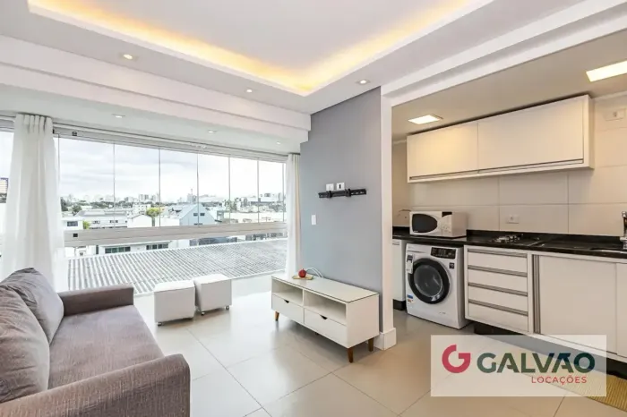 Apartamento Mobiliado de 01 Quarto no Rebouças Primeira Locação