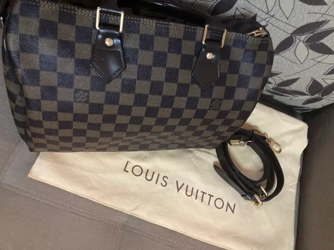 maravilhosa bolsa speedy bandouliere 30 -louis vuitton