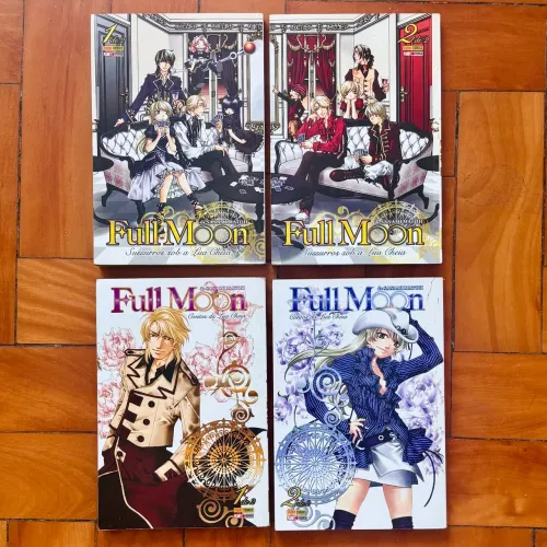 Mangá Full Moon - Coleção completa (4 vols.)