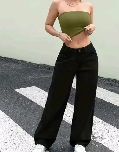 Calça Wide Leg preta