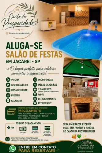 Salão de festas Canto da Prosperidade