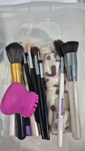 Kit Completo de Pincéis + Mimos de Skincare