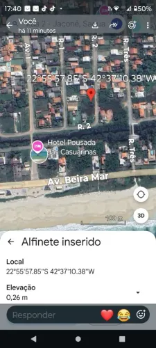 terreno em Jaconé -proximo. praça de esporte