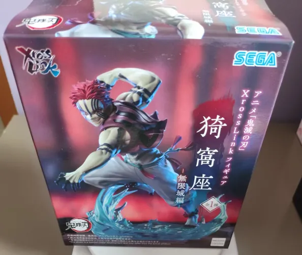 Figure Akaza Demon Slayer original novo