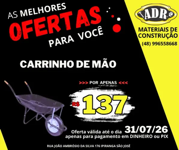 Carrinho de Mão Maestro 45 litros