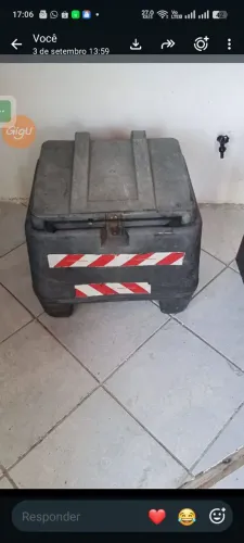 Baú para moto