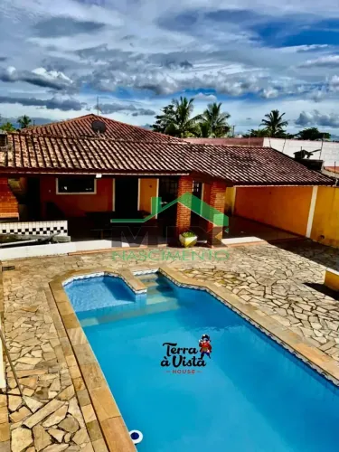 Casa com Piscina em Terreno de 420m² a 2 Minutos da Praia  4 Dormitórios em Cibratel 2 | O