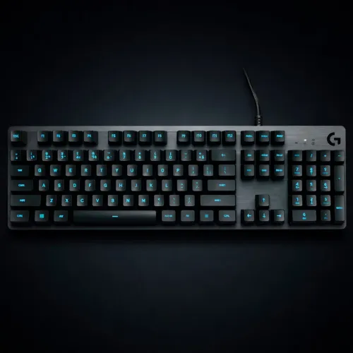 Teclado Logitech G512 Carbon RGB - ABNT2 - Romer-G Tactile - Na caixa