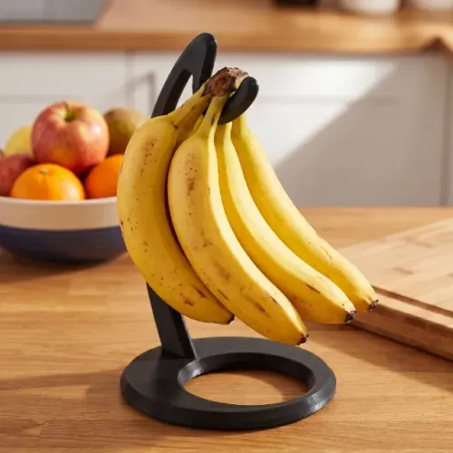 Fruteira Suporte Para Bananas Organizador de Cozinha Moderna Resistente