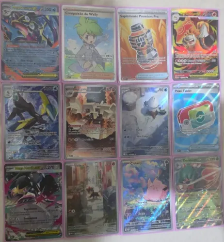 Cartas Pokemon colecionaveis