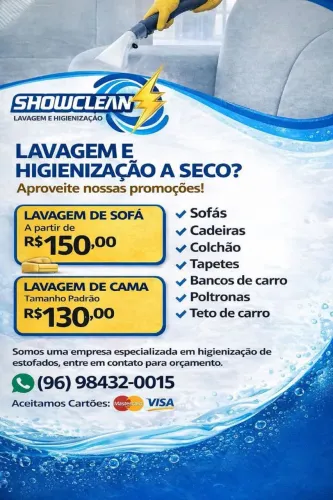 Lavagem de estofados a seco
