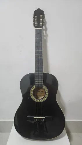 Violão Ashland by Crafter AC-10 VBK Clássico Preto 6 Cordas Nylon
