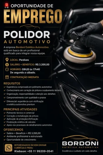 Vaga para polidor