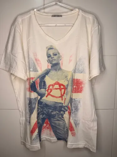 Camiseta punk tam. GG