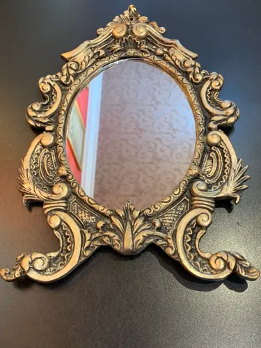 Espelho vintage Bronze maciço