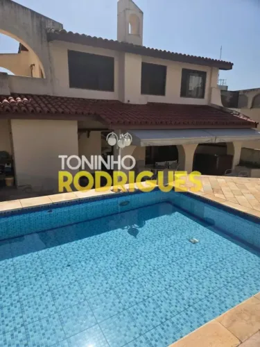 COBERTURA GUARUJA SP - Enseada: Piscina, Churrasqueira, 2 Salas, 4 Quartos, 4 Banheiros, 2