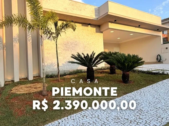 Linda casa no condomínio Villa Piemonte 2.390 M