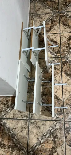 Prateleiras com mão francesa kit 6 unidades