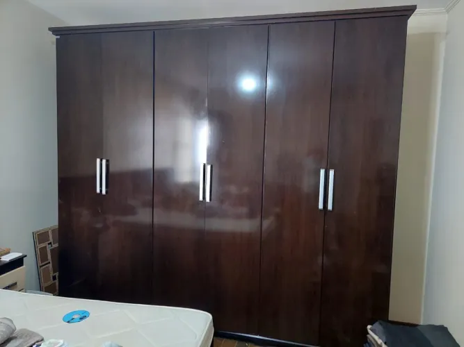 Guarda roupa casal madeira 