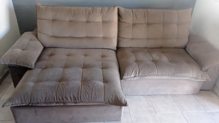 Sofá Retrátil 4 Lugares