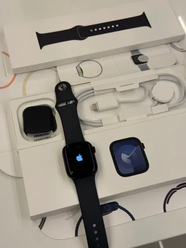 Apple Watch Série 9 41mm GPS ? Meia-noite (Midnight) Impecável!