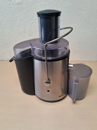 Centrífuga Juicer BestCook Inox 110V - Funcionando (Sem o Botão Plástico)