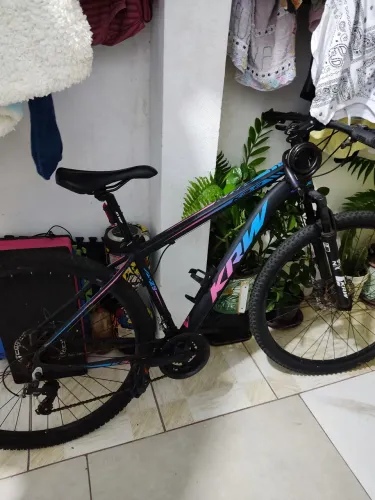 Bicicleta aro 29 KRW - Preto e Rosa