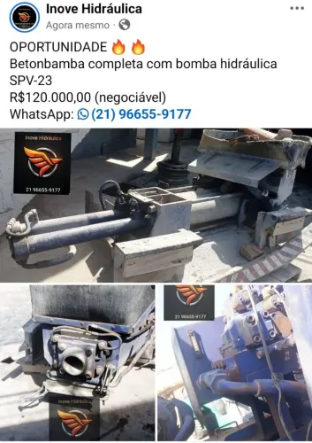 Bomba de concreto betonbomba completa