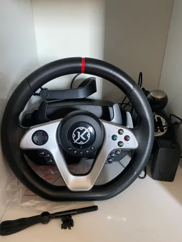 Volante Kalcan G500 Pro Racing - praticamente novo!
