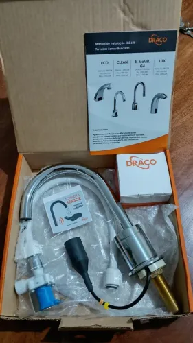 Torneira Sensor Bancada CLEAN DRACO