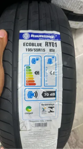 OPORTUNIDADE PNEU ARO 15 NOVO PERFIL 195/55