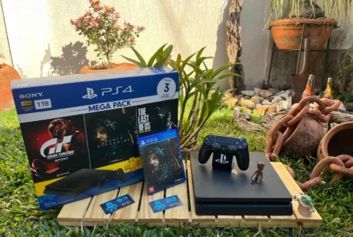 PS4 SLIM (GAME REVISADO E COM GARANTIA)