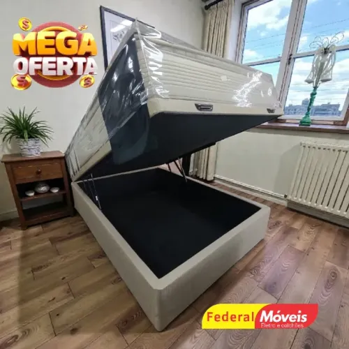 Base Baú Casal Padrão 1,38m - Promoção!