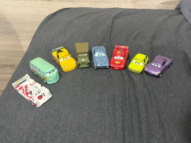 Carrinhos dos Filme Carros Mattel