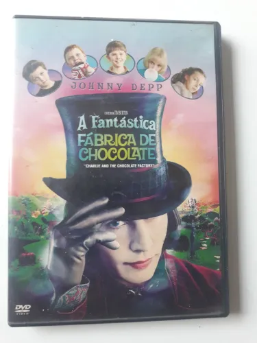 Dvd a fantástica fábrica de chocolate