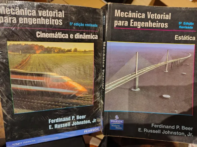 Livros mecânica vetorial para engenheiros