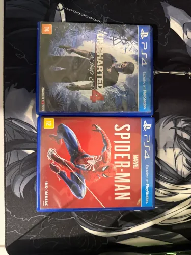 Uncharted 4 e spider man