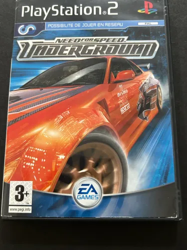 Need for speed underground ps2 europeu