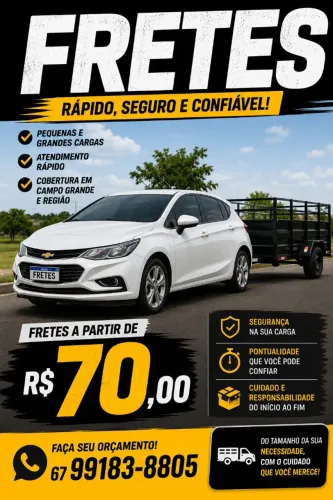 Fretes em campo grande ms