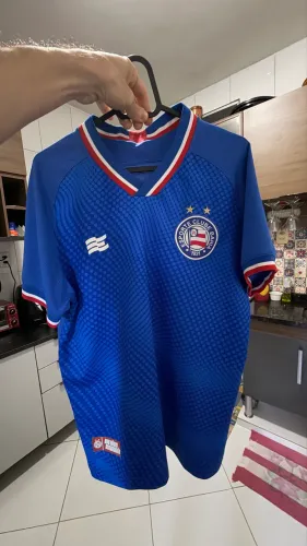 CAMISA DO BAHIA TAMANHO P (AS 3 POR 160)