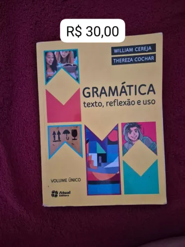 Livro Gramática editora Atual
