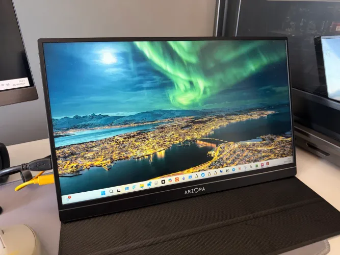 Arzopa Z1FC 144hz Monitor Portátil Gamer - 16,1 polegadas 100%sRGB IPS FHD