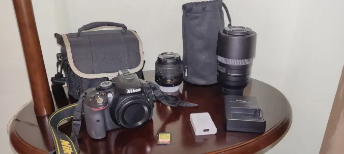 Câmera Nikon 5300 Kit completo