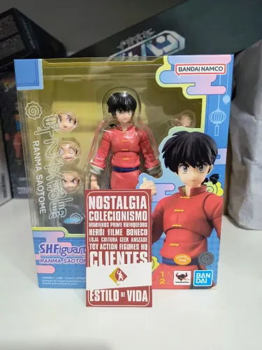 Ranma Saotome Ranma 1/2 S.H. Figuarts Bandai Original