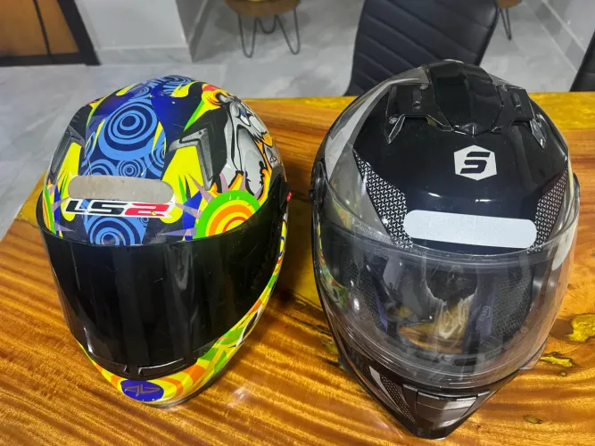 Capacete LS2 Alexandre Barros + protork