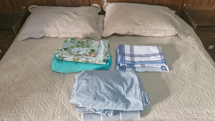 3 ROUPA DE CAMA QUEEN KIT E 1 COBRE LEITO 