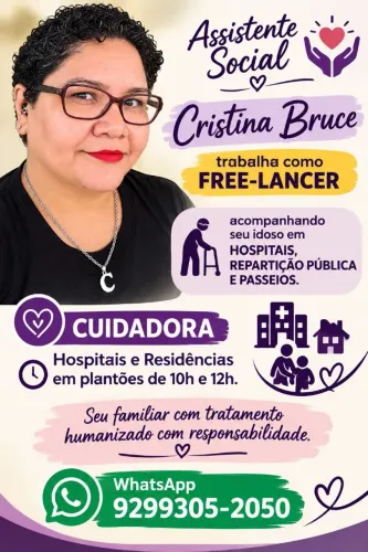 FREE-LANCER; CUIDADORA; PASSEADORA DE PET'; MOTORISTA B