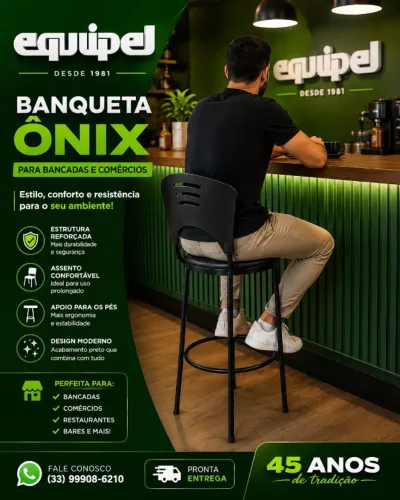 Banqueta Ônix